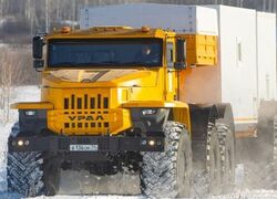 Автозавод &laquo;УРАЛ&raquo; создал Арктический автопоезд