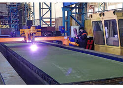 На&nbsp;СЗ &laquo;Вымпел&raquo; начата резка металла для ремонтно-плавучего дока