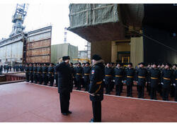 В&nbsp;Северодвинске состоялась церемония вывода из&nbsp;эллинга новой АПЛ &laquo;Князь Пожарский&raquo;