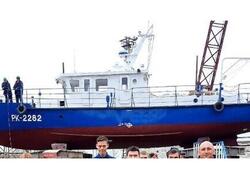 На&nbsp;Ярославском&nbsp;СЗ спущен на&nbsp;воду многоцелевой катер &laquo;РК-2282&raquo; проекта 02220