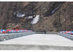 В&nbsp;отдаленном Монгун-Тайгинском районе Тувы открыли новый мост через горную реку