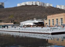 СЗ &laquo;Восточная верфь&raquo; построил плавпричал проекта ПМ-61м1 для ТОФ&nbsp;РФ