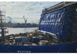 ОСК приступила к&nbsp;швартовным испытаниям на&nbsp;атомном ледоколе &laquo;Якутия&raquo;