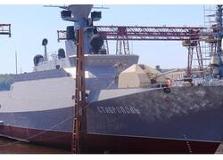 На&nbsp;Зеленодольском&nbsp;СЗ спущен на&nbsp;воду МРК &laquo;Ставрополь&raquo; проекта 21631