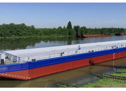Спущена на&nbsp;воду седьмая баржа проекта RDB66.68M