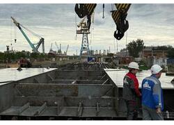 На&nbsp;астраханской верфи заложено третье судно проекта 93.159А