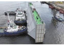 Севмаш передал заказчику батопорт для сухого дока 35-го судоремонтного завода