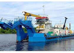 Земснаряд &laquo;Лотос-3&raquo; проекта 93.159.1 готов к&nbsp;работе в&nbsp;Двинско-Печорском бассейне