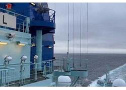 Атомный ледокол &laquo;Урал&raquo; провел по&nbsp;участку Севморпути самый большой в&nbsp;истории трассы контейнеровоз