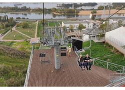 Канатный подъемник заработал в&nbsp;Нижнем Новгороде