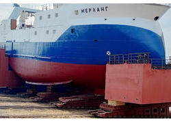 Спущен на&nbsp;воду траулер &laquo;Мерланг&raquo; проекта&nbsp;ТР 446