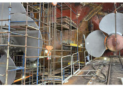 Завершена погрузка валопроводов на&nbsp;атомный ледокол &laquo;Чукотка&raquo; проекта 22220