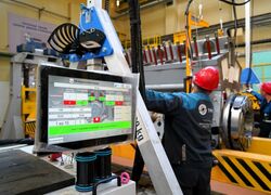 На&nbsp;Коломенском заводе установлена новая система динамометрической затяжки с&nbsp;гайковертами