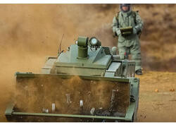 Роботизированные комплексы разминирования &laquo;Уран-6&raquo; поступили на&nbsp;вооружение ЦВО в&nbsp;2024 году