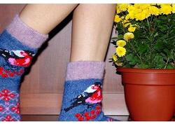 Чтим историю: шерстяные носки с&nbsp;русским духом