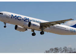 Лайнер МС-21 с&nbsp;новыми российскими системами совершил первый полет