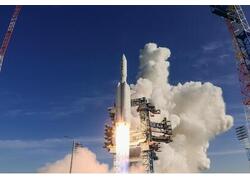 Ракета-носитель &laquo;Ангара-А5&raquo; с&nbsp;космическими аппаратами на&nbsp;борту успешно запущена с&nbsp;космодрома Плесецк