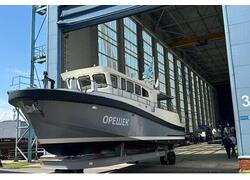 На&nbsp;СЗ &laquo;Озерная Верфь&raquo; спущен на&nbsp;воду патрульный катер &laquo;Орешек&raquo; проекта 15M