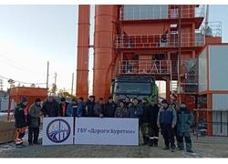 На&nbsp;севере Бурятии заработал асфальтобетонный завод