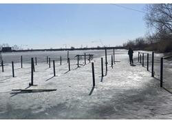 Зимний монтаж винтовых свай для пирсов: уникальный опыт челябинских специалистов